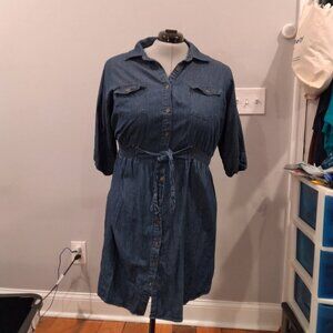 Millenium Blue Jean Dress